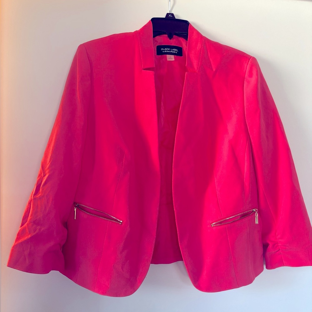 Pink blazer size 12